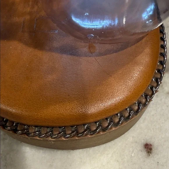 Franco Sarto Kayleigh slingback sandals in a snakeskin print leather. - Picture 7 of 11